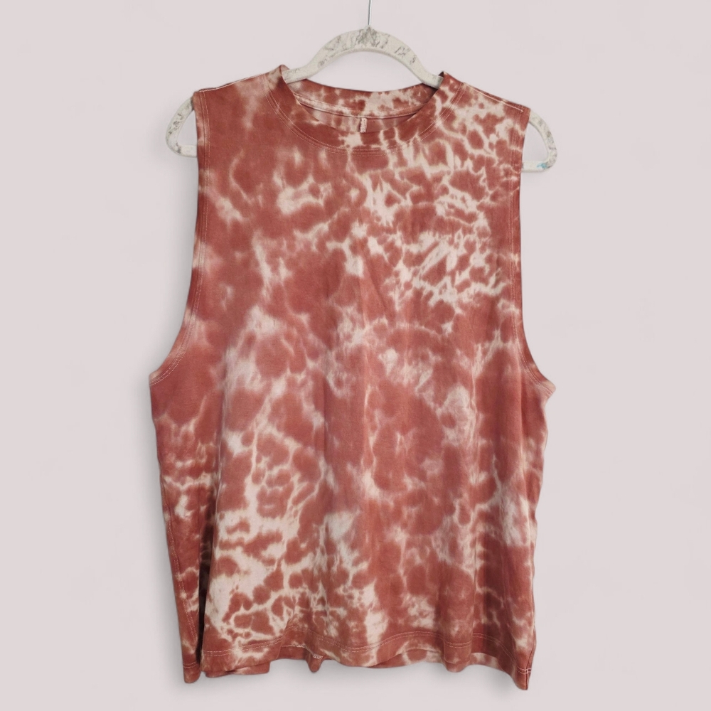 Lululemon Women All Yours Tank Tie Dye Sz 8